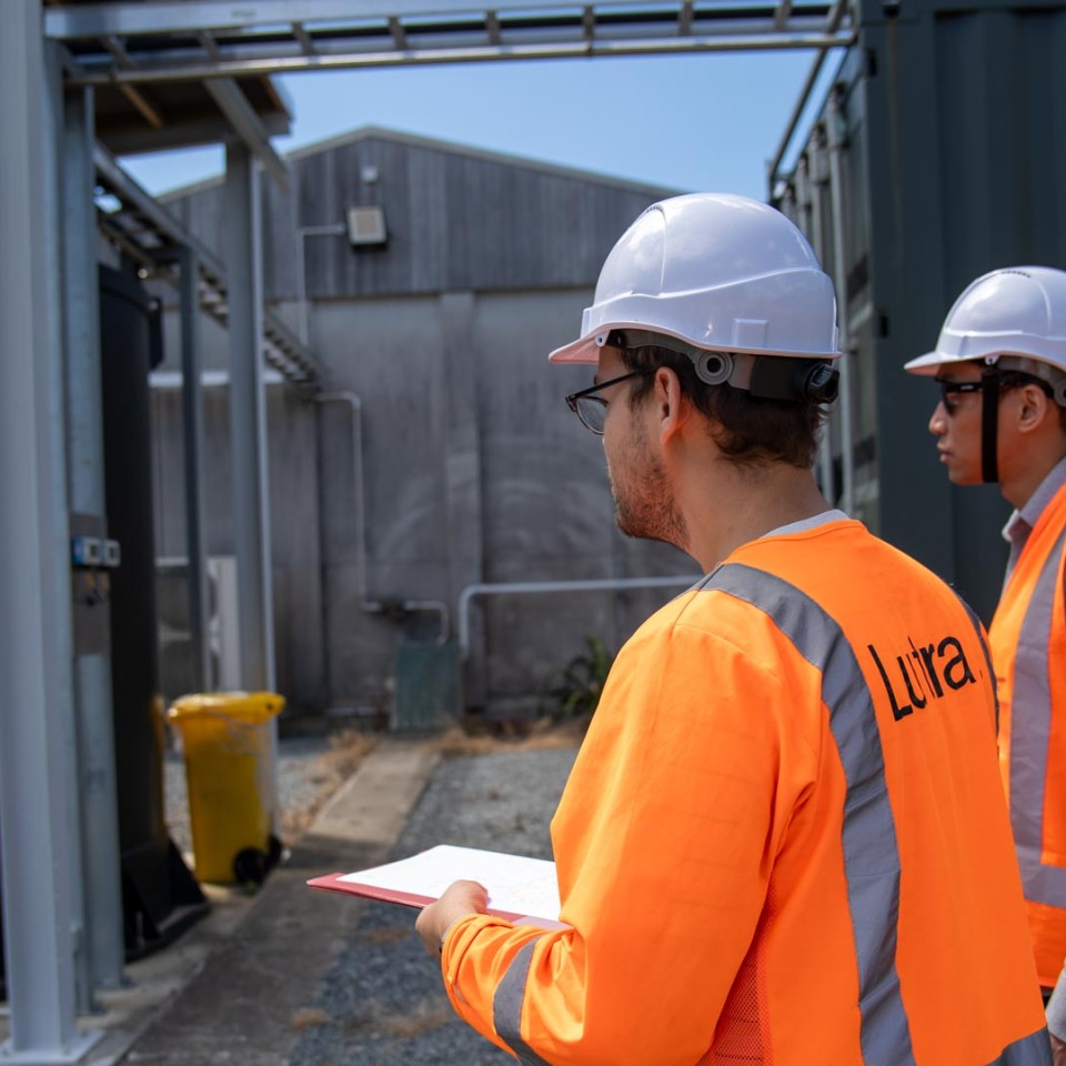 Engineers Onsite Checking PIDs