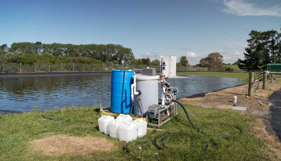 Katikati MBBR Pilot Onsite