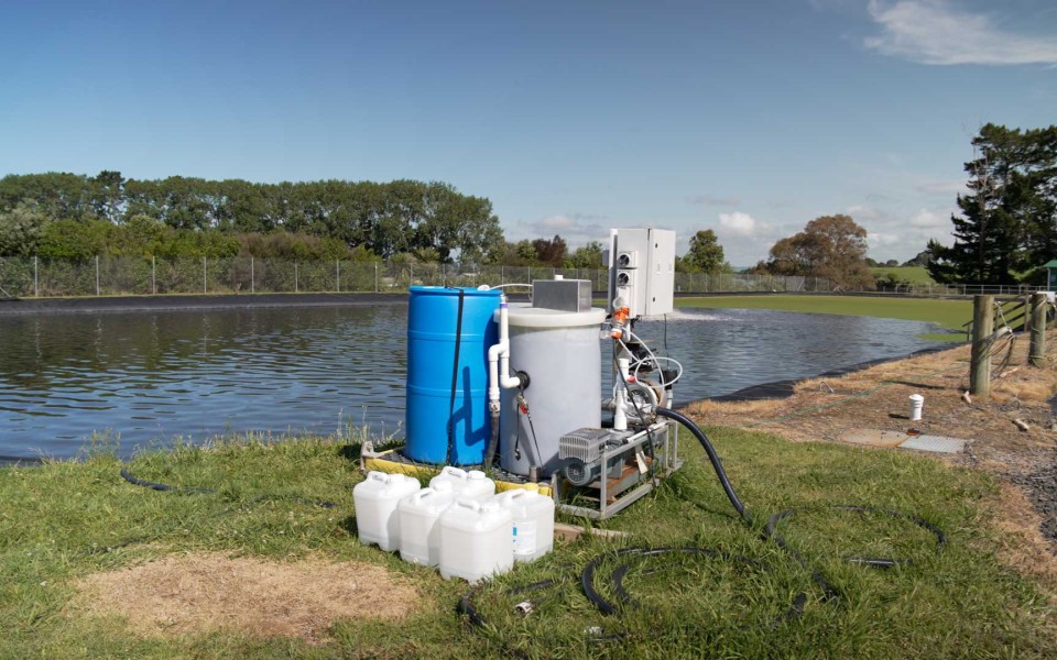 Katikati MBBR Pilot Onsite