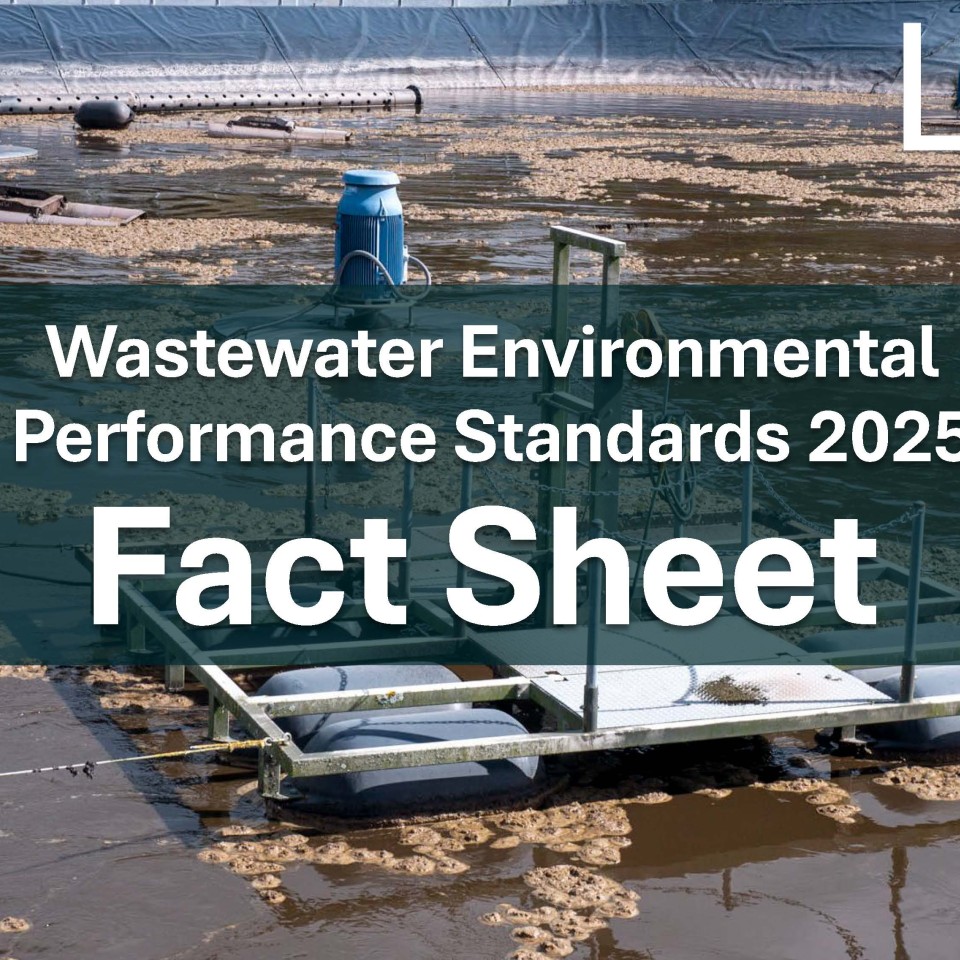 Wastewater Environmental Performance Standards 2025 Fact Digest Page 01