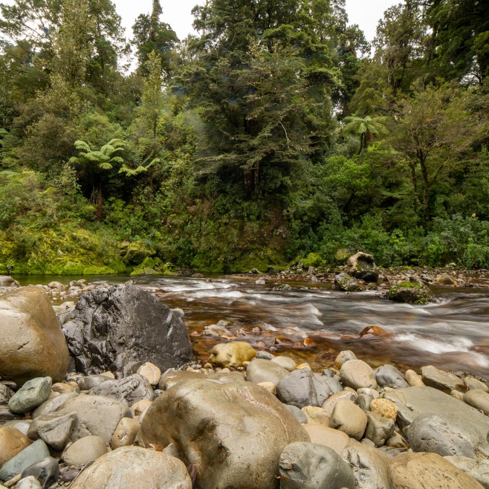 Rocky river bed