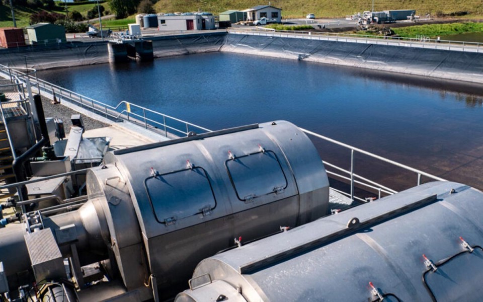 Wastewater Treatment Plant Drum Screens and SBR