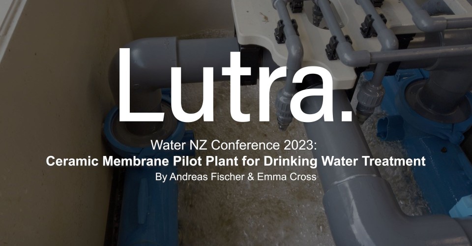 WaterNZ24 Ceramic Membrane Pilot Plant